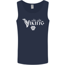 Viking Thor Odin Valhalla Norse Mythology Mens Vest Tank Top Navy Blue