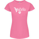 Viking Thor Odin Valhalla Norse Mythology Womens Petite Cut T-Shirt Azalea