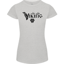 Viking Thor Odin Valhalla Norse Mythology Womens Petite Cut T-Shirt Sports Grey