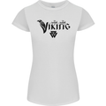Viking Thor Odin Valhalla Norse Mythology Womens Petite Cut T-Shirt White