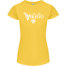 Viking Thor Odin Valhalla Norse Mythology Womens Petite Cut T-Shirt Yellow