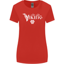 Viking Thor Odin Valhalla Norse Mythology Womens Wider Cut T-Shirt Red