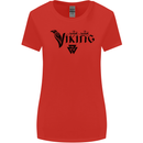 Viking Thor Odin Valhalla Norse Mythology Womens Wider Cut T-Shirt Red