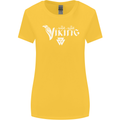 Viking Thor Odin Valhalla Norse Mythology Womens Wider Cut T-Shirt Yellow