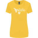 Viking Thor Odin Valhalla Norse Mythology Womens Wider Cut T-Shirt Yellow