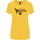 Viking Thor Odin Valhalla Norse Mythology Womens Wider Cut T-Shirt Yellow