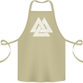 Viking Valknut Symbol  Norse Mythology Thor Cotton Apron 100% Organic Khaki