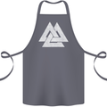 Viking Valknut Symbol  Norse Mythology Thor Cotton Apron 100% Organic Steel