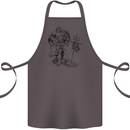 Viking Warior Skull Thor Odin Valhalla MMA Cotton Apron 100% Organic Dark Grey