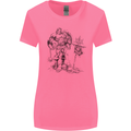 Viking Warior Skull Thor Odin Valhalla MMA Womens Wider Cut T-Shirt Azalea