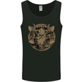 Viking Warrior Gym MMA Valhalla Odin Norse Mens Vest Tank Top Black