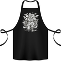 Viking Warrior Valhalla Odin Axe Gym God Cotton Apron 100% Organic Black