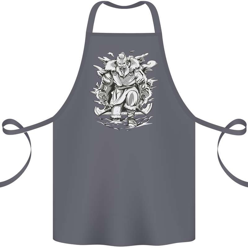 Viking Warrior Valhalla Odin Axe Gym God Cotton Apron 100% Organic Steel