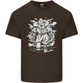 Viking Warrior Valhalla Odin Axe Gym God Kids T-Shirt Childrens Chocolate