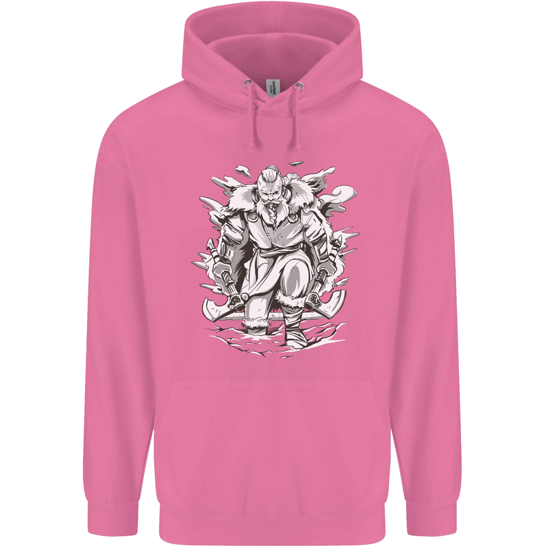 Viking Warrior Valhalla Odin Axe Gym God Mens 80% Cotton Hoodie Azelea