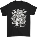 Viking Warrior Valhalla Odin Axe Gym God Mens T-Shirt Cotton Gildan Black