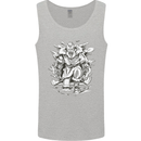 Viking Warrior Valhalla Odin Axe Gym God Mens Vest Tank Top Sports Grey