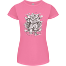 Viking Warrior Valhalla Odin Axe Gym God Womens Petite Cut T-Shirt Azalea