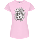 Viking Warrior Valhalla Odin Axe Gym God Womens Petite Cut T-Shirt Light Pink