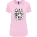 Viking Warrior Valhalla Odin Axe Gym God Womens Wider Cut T-Shirt Light Pink