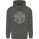 Viking Yggdrasil Tree Norse Mythology Thor Childrens Kids Hoodie Storm Grey