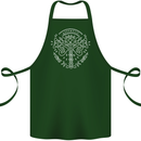 Viking Yggdrasil Tree Norse Mythology Thor Cotton Apron 100% Organic Forest Green