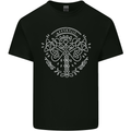Viking Yggdrasil Tree Norse Mythology Thor Kids T-Shirt Childrens Black