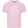 Viking Yggdrasil Tree Norse Mythology Thor Mens Cotton T-Shirt Tee Top Light Pink