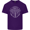 Viking Yggdrasil Tree Norse Mythology Thor Mens Cotton T-Shirt Tee Top Purple