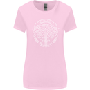 Viking Yggdrasil Tree Norse Mythology Thor Womens Wider Cut T-Shirt Light Pink