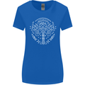 Viking Yggdrasil Tree Norse Mythology Thor Womens Wider Cut T-Shirt Royal Blue