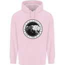 Viking a Wolf of Odin Than a Lamb of God Childrens Kids Hoodie Light Pink