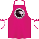 Viking a Wolf of Odin Than a Lamb of God Cotton Apron 100% Organic Pink