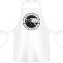 Viking a Wolf of Odin Than a Lamb of God Cotton Apron 100% Organic White