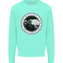 Viking a Wolf of Odin Than a Lamb of God Kids Sweatshirt Jumper Peppermint