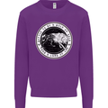 Viking a Wolf of Odin Than a Lamb of God Kids Sweatshirt Jumper Purple