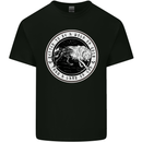 Viking a Wolf of Odin Than a Lamb of God Kids T-Shirt Childrens Black