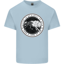 Viking a Wolf of Odin Than a Lamb of God Kids T-Shirt Childrens Light Blue
