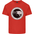 Viking a Wolf of Odin Than a Lamb of God Kids T-Shirt Childrens Red