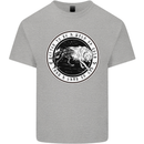 Viking a Wolf of Odin Than a Lamb of God Kids T-Shirt Childrens Sports Grey