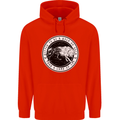Viking a Wolf of Odin Than a Lamb of God Mens 80% Cotton Hoodie Bright Red