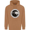 Viking a Wolf of Odin Than a Lamb of God Mens 80% Cotton Hoodie Caramel Latte