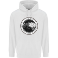 Viking a Wolf of Odin Than a Lamb of God Mens 80% Cotton Hoodie White