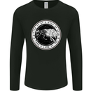 Viking a Wolf of Odin Than a Lamb of God Mens Long Sleeve T-Shirt Black