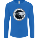 Viking a Wolf of Odin Than a Lamb of God Mens Long Sleeve T-Shirt Royal Blue