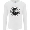 Viking a Wolf of Odin Than a Lamb of God Mens Long Sleeve T-Shirt White