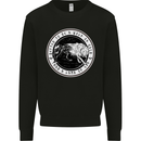 Viking a Wolf of Odin Than a Lamb of God Mens Sweatshirt Jumper Black