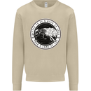 Viking a Wolf of Odin Than a Lamb of God Mens Sweatshirt Jumper Sand