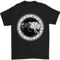 Viking a Wolf of Odin Than a Lamb of God Mens T-Shirt Cotton Gildan Black