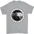 Viking a Wolf of Odin Than a Lamb of God Mens T-Shirt Cotton Gildan Sports Grey